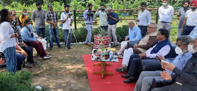 Mushroom Cultivation, a potential entrepreneurship for youth: Advisor Farooq Khan Mushroom Cultivation, a potential entrepreneurship for youth: Advisor Farooq Khan