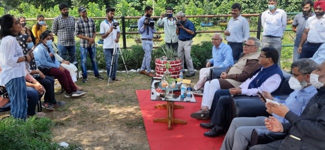 Mushroom Cultivation, a potential entrepreneurship for youth: Advisor Farooq Khan