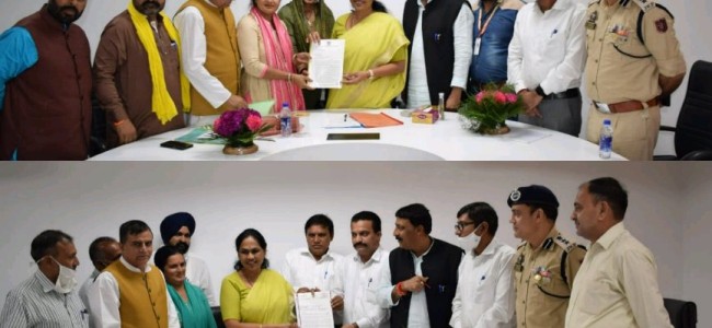 Union MoS Shobha Karandlaje concludes two day Kathua tour Union MoS Shobha Karandlaje concludes two day Kathua tour