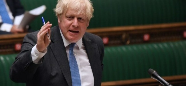 Under-fire Johnson skips debate in UK parliament on standards system Under-fire Johnson skips debate in UK parliament on standards system