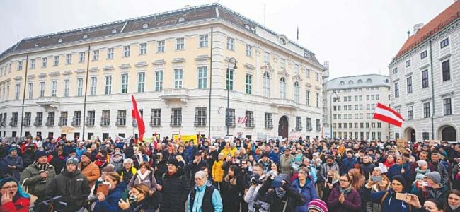 Austria orders nationwide lockdown for unvaccinated