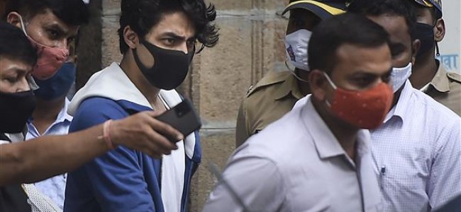 Aryan Khan appears before NCB to mark his weekly presence in cruise drugs case