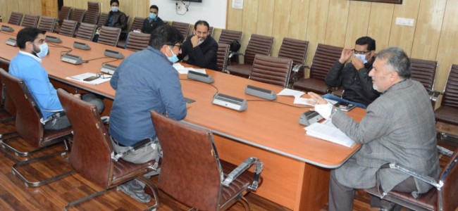 Dr Samoon chairs Executive Committee meeting of Skill Development Mission