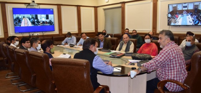 Dr Samoon reviews functioning of Skill Development Department; Ask officers for timely completion of ongoing works Dr Samoon reviews functioning of Skill Development Department; Ask officers for timely completion of ongoing works