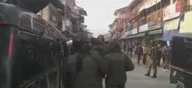 Two Cops killed in militant attack at Bandipora’s Gulshan Chowk Two Cops killed in militant attack at Bandipora’s Gulshan Chowk