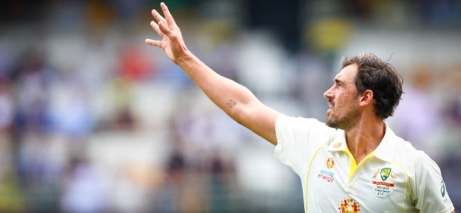Mitchell Starc’s first-ball strike delivers Harmison moment in Ashes opener