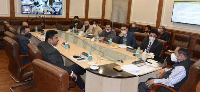 Prepare alternate plans also for completion of works under JJM: Advisor Bhatnagar Prepare alternate plans also for completion of works under JJM: Advisor Bhatnagar