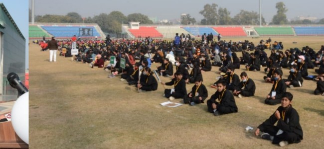 Advisor Khan declares open 27th National Thang-Ta Championship