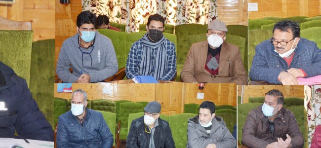 DDC Shopian reviews progress of Tribal Sub Plan Works DDC Shopian reviews progress of Tribal Sub Plan Works