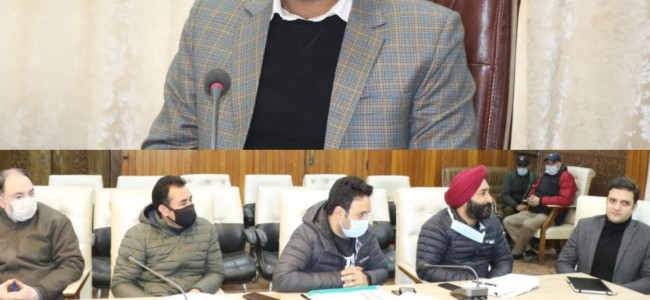 DC Srinagar chairs District Valuation Committee meeting DC Srinagar chairs District Valuation Committee meeting