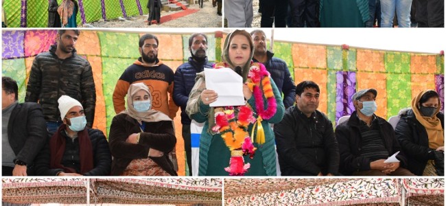 Nuzhat Ishfaq inaugurates newly office accommodation for DDC Nuzhat Ishfaq inaugurates newly office accommodation for DDC
