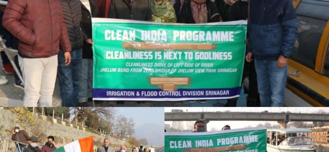 “Save River Clean River” drive launched at River Jhelum from Zero Bridge to Peer Zoo GPO “Save River Clean River” drive launched at River Jhelum from Zero Bridge to Peer Zoo GPO