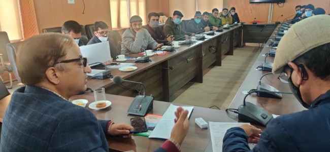 DG Horticulture reviews implementation of Modified High Density Plantation scheme DG Horticulture reviews implementation of Modified High Density Plantation scheme