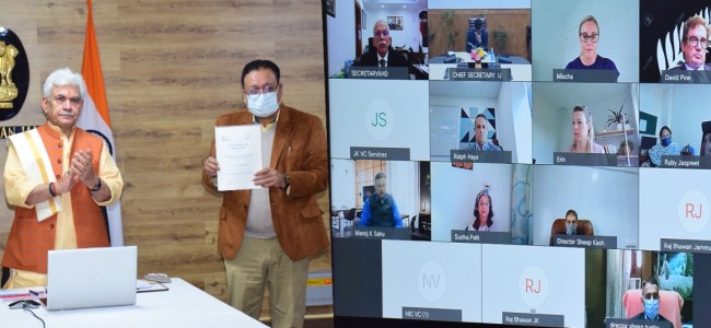 J&K Govt signs MoC with New Zealand G2G for transforming Sheep Farming Sector in the UT J&K Govt signs MoC with New Zealand G2G for transforming Sheep Farming Sector in the UT