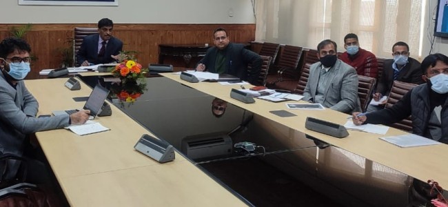 Secretary, DARPG, CS review functioning of DGGI portal for J&K, also review progress of UT on NeSDA-2021 Secretary, DARPG, CS review functioning of DGGI portal for J&K, also review progress of UT on NeSDA-2021
