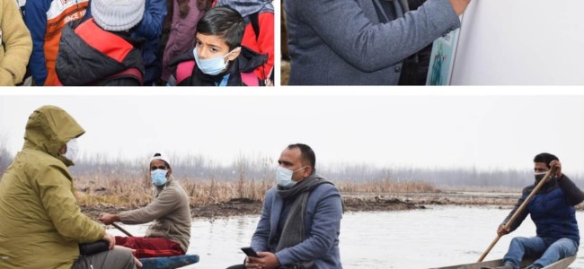 Wetlands not wastelands, wetlands are natural wealth lands supporting vast biodiversity: Div Com Kashmir Wetlands not wastelands, wetlands are natural wealth lands supporting vast biodiversity: Div Com Kashmir