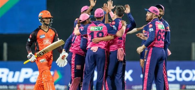 New-look Rajasthan crush SRH by 61 runs, start campaign on rousing note