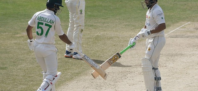 Pakistan 76-0 at lunch as first Test against Australia heads for draw