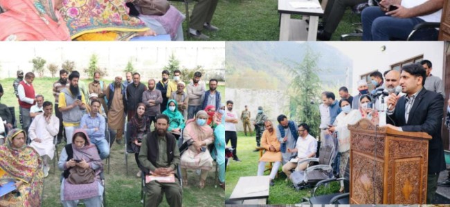 DC Srinagar listens to public grievances; inspects ongoing works of 220×33 KVA Power Grid Station, rejuvenation works of Sarband water reservoir