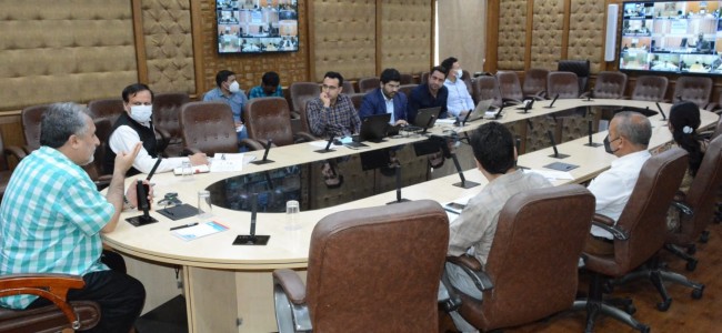 Samoon reviews status of skill mapping of youth in J&K by UNICEF Samoon reviews status of skill mapping of youth in J&K by UNICEF
