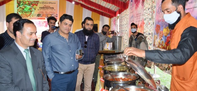 Tourism Secy. inaugurates Spring Food Festival at Tulip Garden