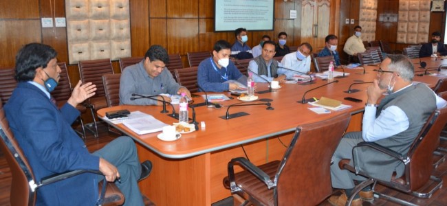 CS reviews Revival, Restoration, Preservation, and Maintenance of Architectural and Heritage Sites of J&K CS reviews Revival, Restoration, Preservation, and Maintenance of Architectural and Heritage Sites of J&K