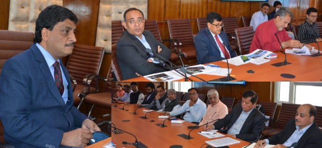 Chief Secretary holds meet with STP Pune Chief Secretary holds meet with STP Pune