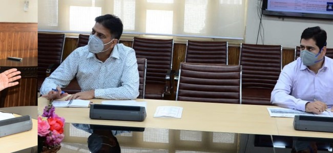 Chief Secretary reviews functioning of H&P Deptt Chief Secretary reviews functioning of H&P Deptt