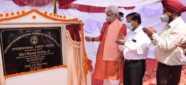 Lt Governor addresses first Zonal Convention on Natural Farming at SKUAST-Jammu Lt Governor addresses first Zonal Convention on Natural Farming at SKUAST-Jammu