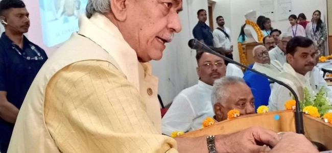 Lt Governor launches book titled “Vastu Botanics” at BHU Varanasi Lt Governor launches book titled “Vastu Botanics” at BHU Varanasi