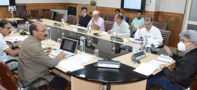 Dulloo reviews CAPEX, CSS, NABARD of Agriculture & allied sector Dulloo reviews CAPEX, CSS, NABARD of Agriculture & allied sector