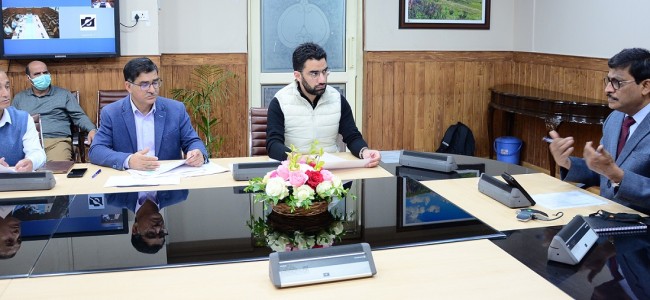 Chief Secretary reviews implementation of JJM in J&K Chief Secretary reviews implementation of JJM in J&K