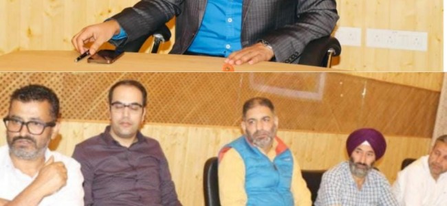 DC Srinagar chairs DLC meet for effective implementation of Mission Amrit Sarovar DC Srinagar chairs DLC meet for effective implementation of Mission Amrit Sarovar