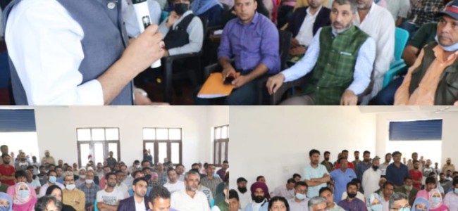 DC Srinagar holds Public Grievance Redressal Camp at Zainakote DC Srinagar holds Public Grievance Redressal Camp at Zainakote