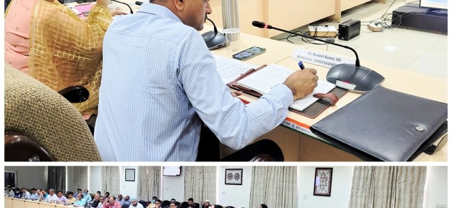 Div Com reviews development scenario of district Samba Div Com reviews development scenario of district Samba