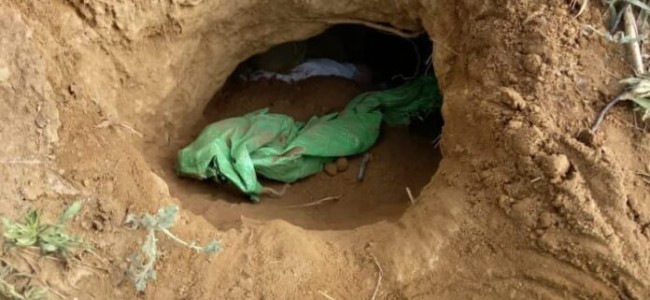 BSF detects underground tunnel in Samba