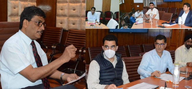 Mehta reviews pace & progress of JJM Mehta reviews pace & progress of JJM