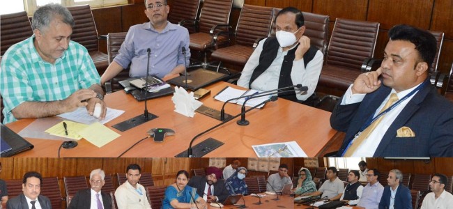 Advisor Bhatnagar reviews progress on collaboration between J&K UT and LTSU for development of Skill institutes Advisor Bhatnagar reviews progress on collaboration between J&K UT and LTSU for development of Skill institutes