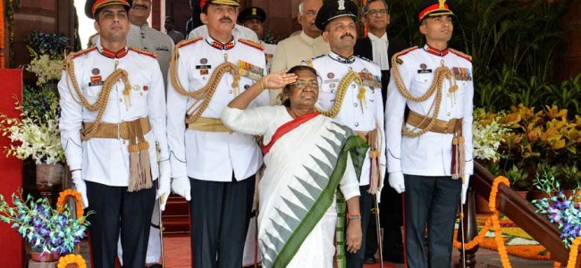 Madam President Droupadi Murmu takes charge as India’s 15th President