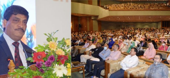 Dr Mehta leads first ever interactive conference with school teachers Dr Mehta leads first ever interactive conference with school teachers