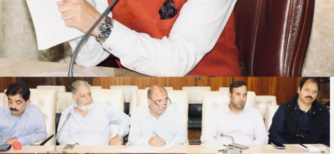 DEO/DC Srinagar convenes meeting with representatives of various political parties DEO/DC Srinagar convenes meeting with representatives of various political parties