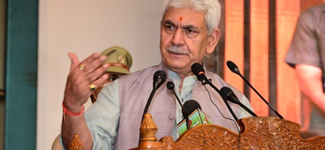 Lt Governor inaugurates two-day multi-stakeholder convention on holistic development of agriculture & allied sectors in J&K UT Lt Governor inaugurates two-day multi-stakeholder convention on holistic development of agriculture & allied sectors in J&K UT