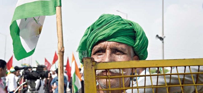 Hundreds of farmers reach Delhi to take part in SKM’s ‘mahapanchayat’ Hundreds of farmers reach Delhi to take part in SKM’s ‘mahapanchayat’