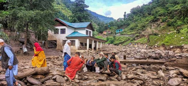Cloudburst in Dehradun leads to swollen rivers wash away bridges Cloudburst in Dehradun leads to swollen rivers wash away bridges