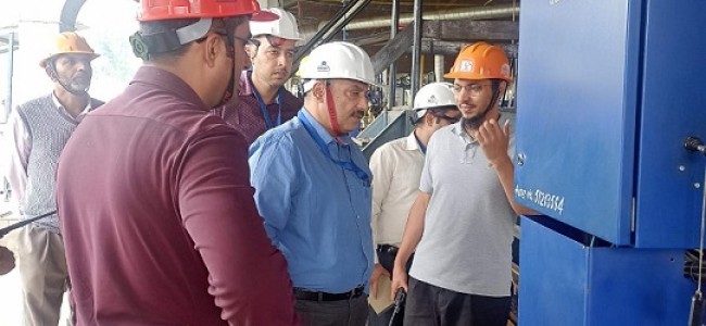 Controller Legal Metrology visits HP Bottling Plant at Pampore