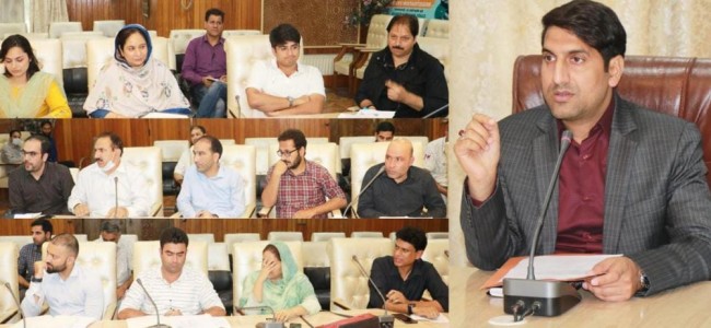 DC Srinagar reviews functioning of the Revenue Department DC Srinagar reviews functioning of the Revenue Department