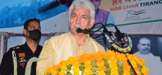 Lt Governor pays tributes to Dr. Syama Prasad Mookerjee in Kathua Lt Governor pays tributes to Dr. Syama Prasad Mookerjee in Kathua