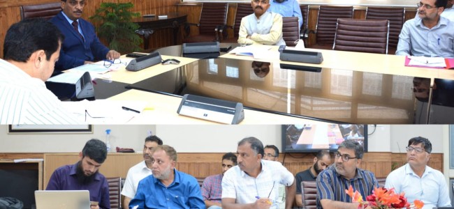 Chief Secretary discusses distribution reforms in power sector Chief Secretary discusses distribution reforms in power sector