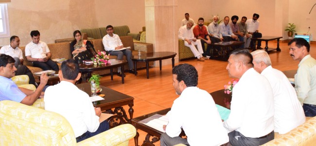 Chief Secretary meets DDC Chairman, other delegations Chief Secretary meets DDC Chairman, other delegations