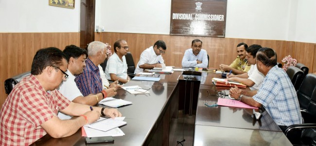 Div Com reviews repair, maintenance of Jammu city roads Div Com reviews repair, maintenance of Jammu city roads
